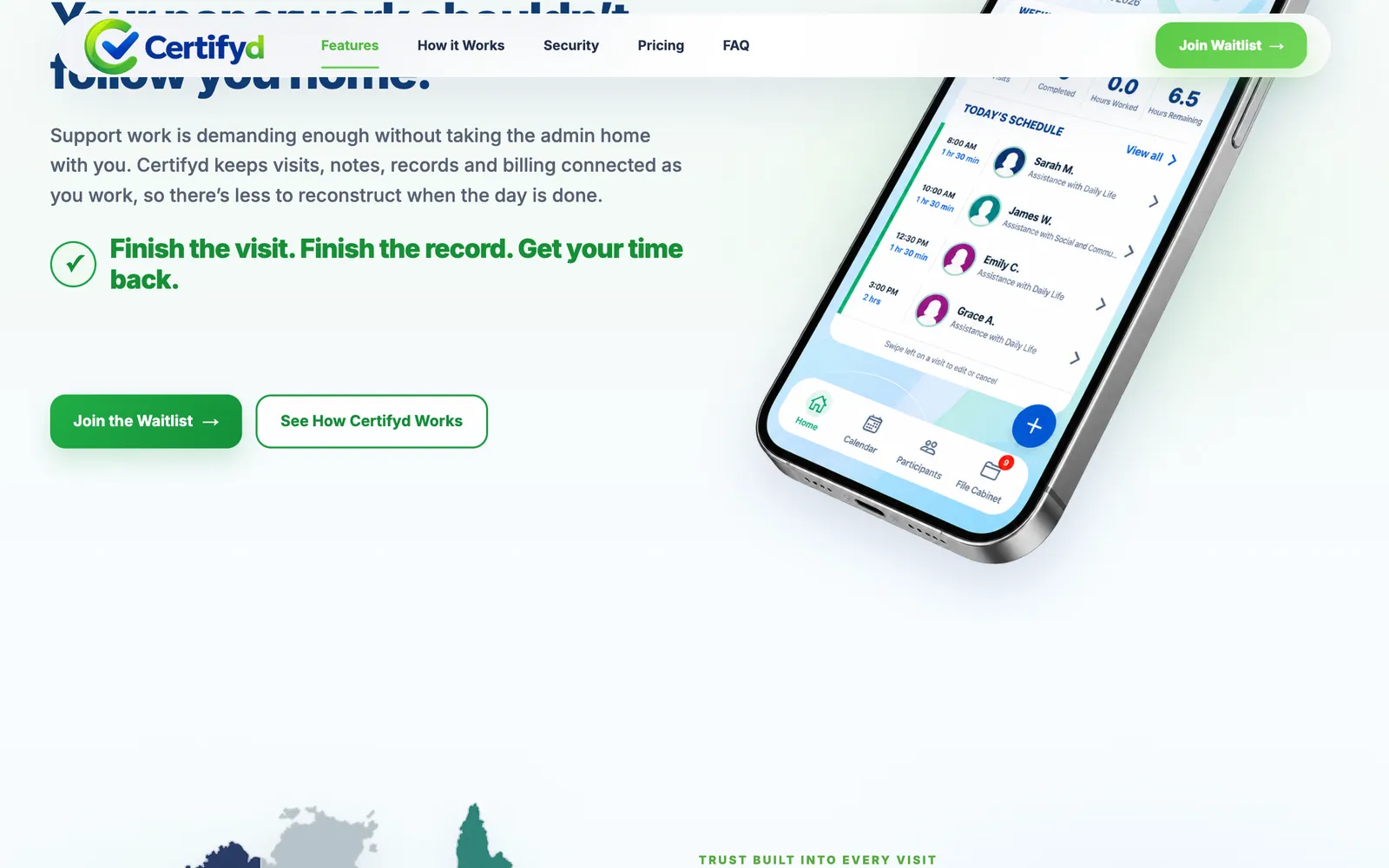 Certifyd website screenshot 4