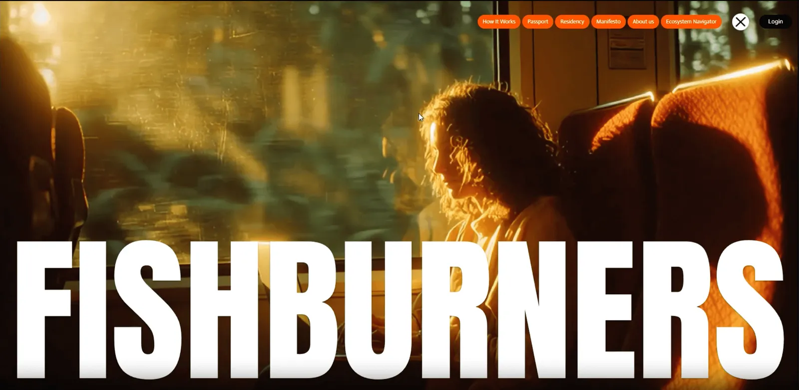 Fishburners website screenshot 1